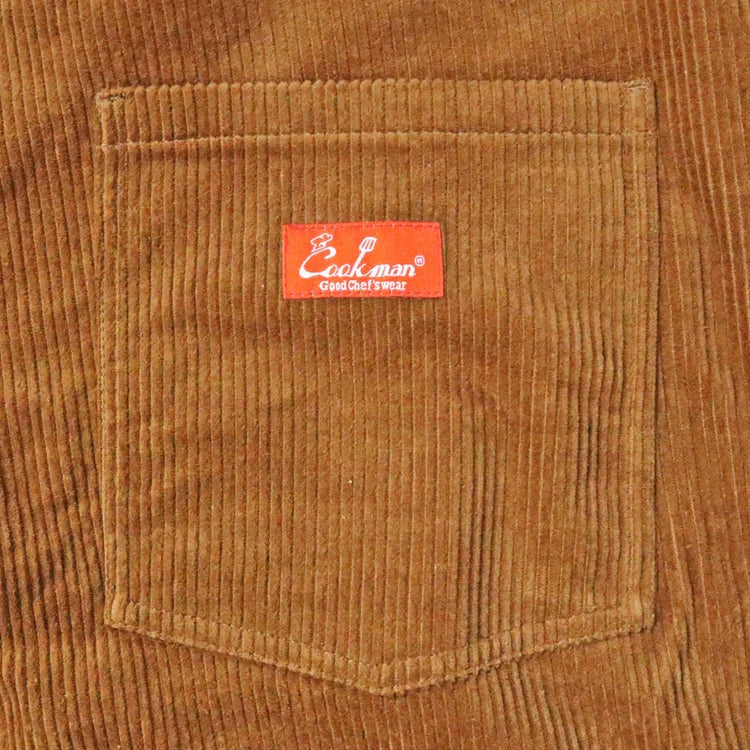 Fisherman's Bib Overall - Brown Corduroy
