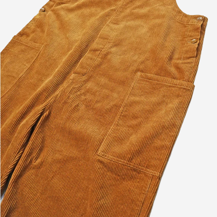 Fisherman's Bib Overall - Brown Corduroy