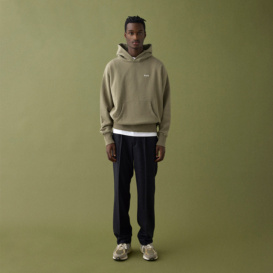 Read Wool Dress Pants - Dark Grey Melange