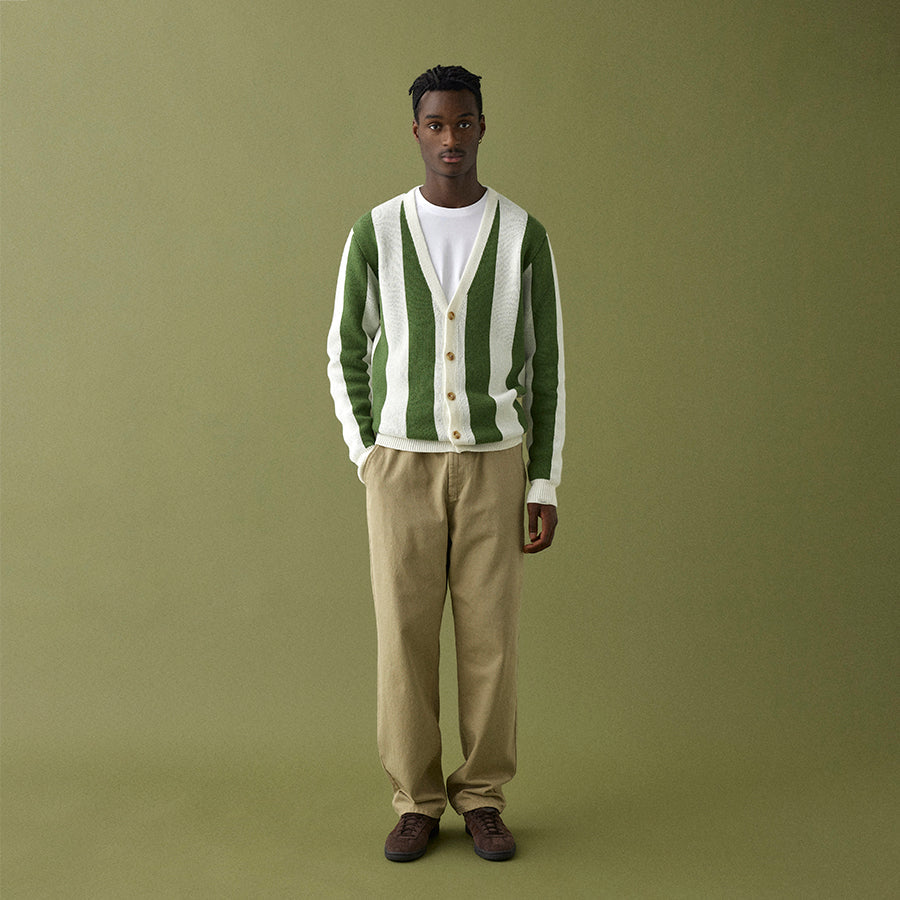 Clay Twill Easy Pants - Corn