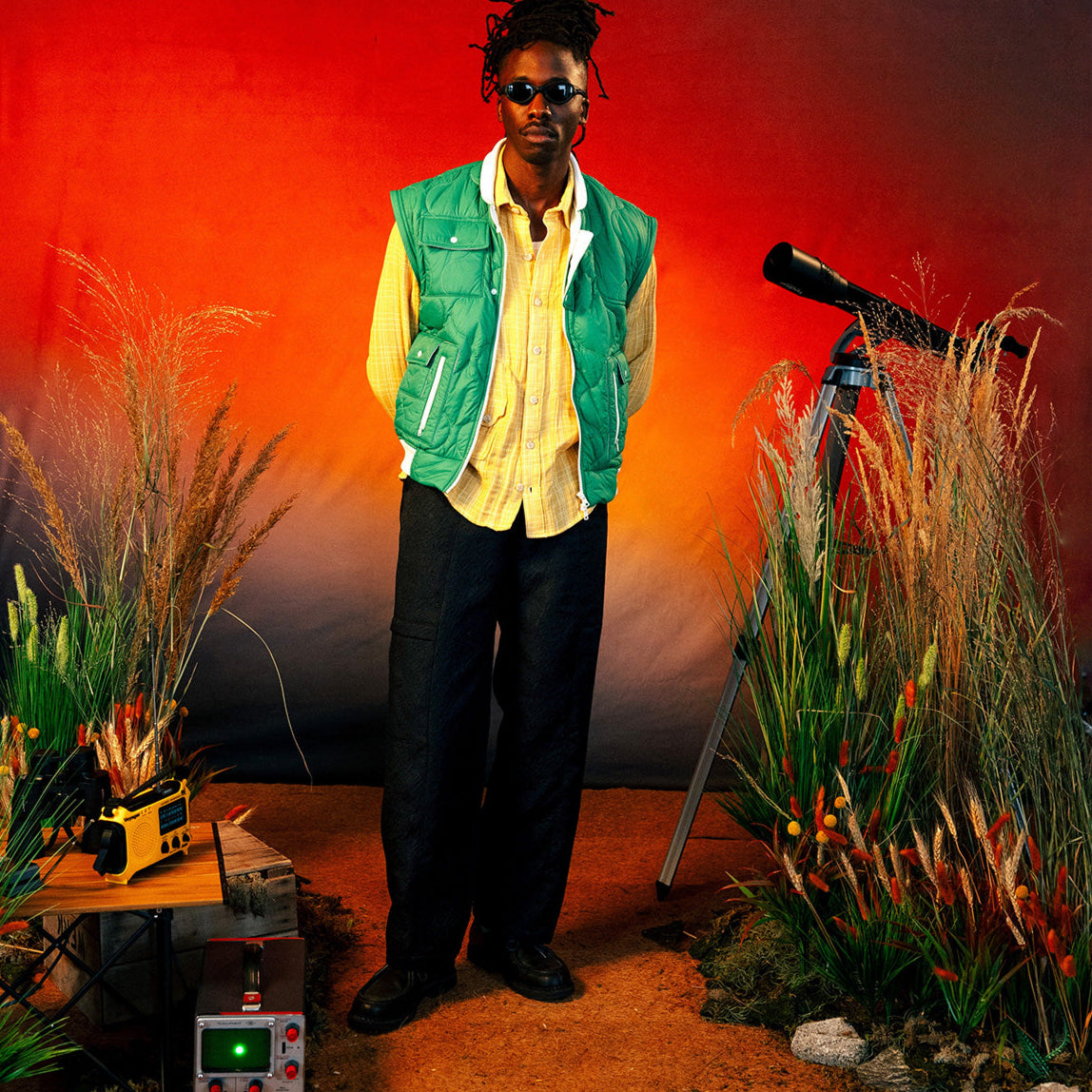 Gemini Convertible Gilet & Jacket - Clover Green