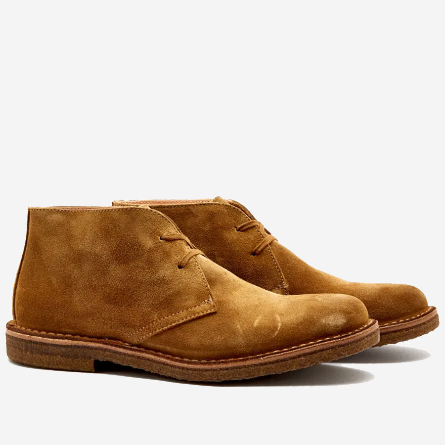 Greenflex Suede Desert Boot - Whiskey Brown