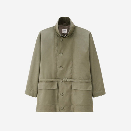 Haro Cotton Canvas Work Parka - Green