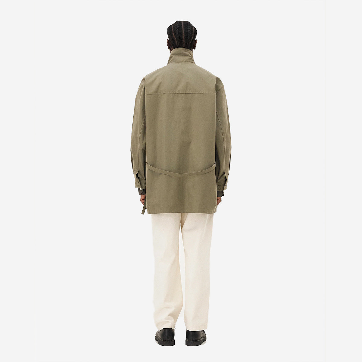 Haro Cotton Canvas Work Parka - Green