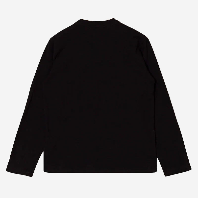 Heritage Logo Pocket L/S T-Shirt - Black