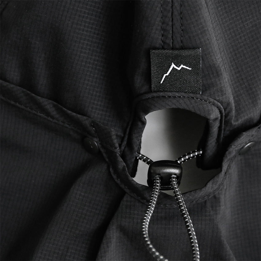 Hiker Sun Flap Cap - Black