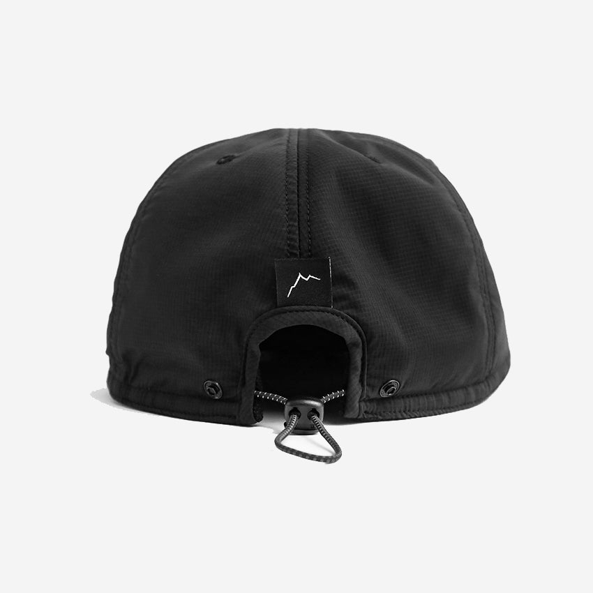Hiker Sun Flap Cap - Black