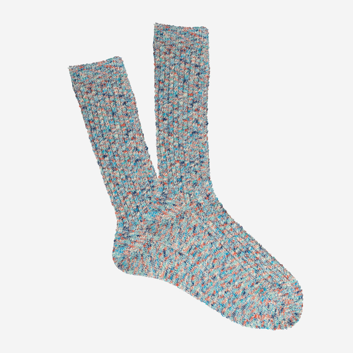 Homespan Art Yarn Crew Socks - Multi