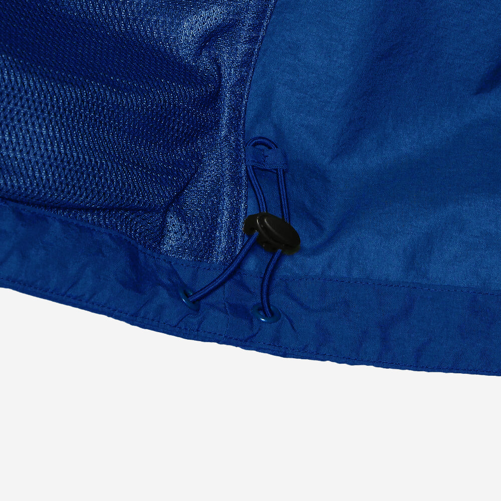 Hooded Stunner Nylon Shell Jacket - Blue