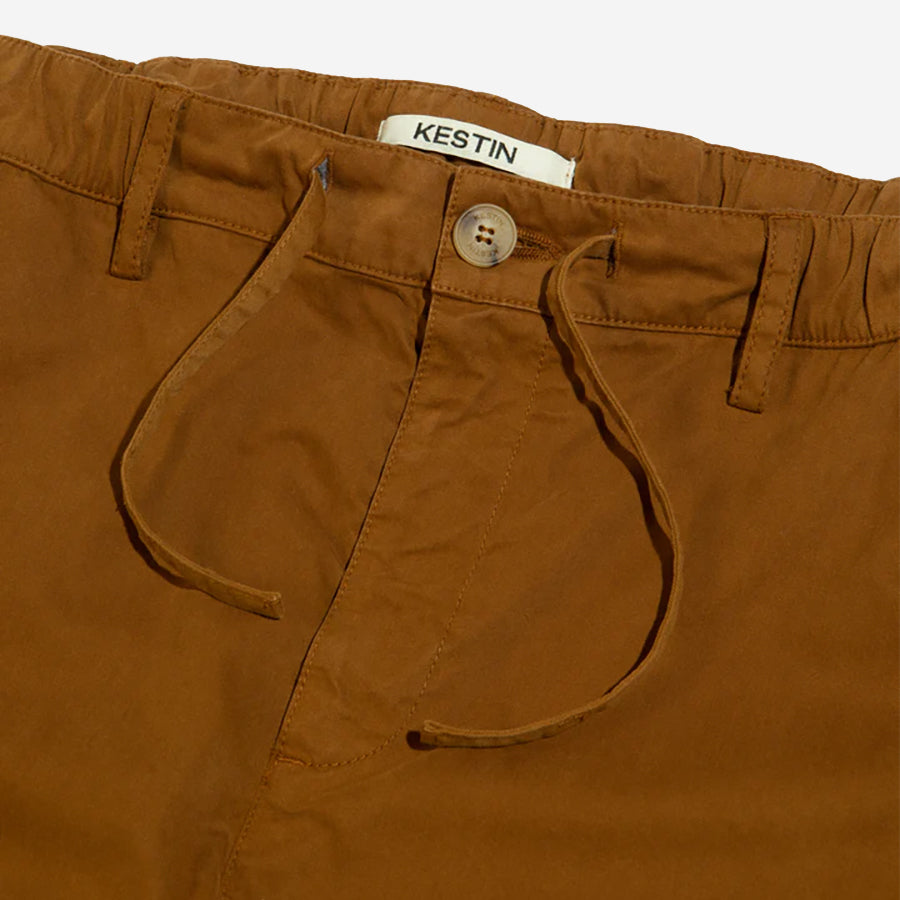 Inverness Cotton Twill Trouser - Tobacco
