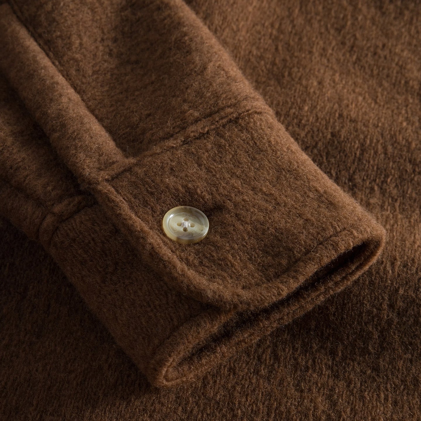 Ivy Wool Overshirt - Rubber