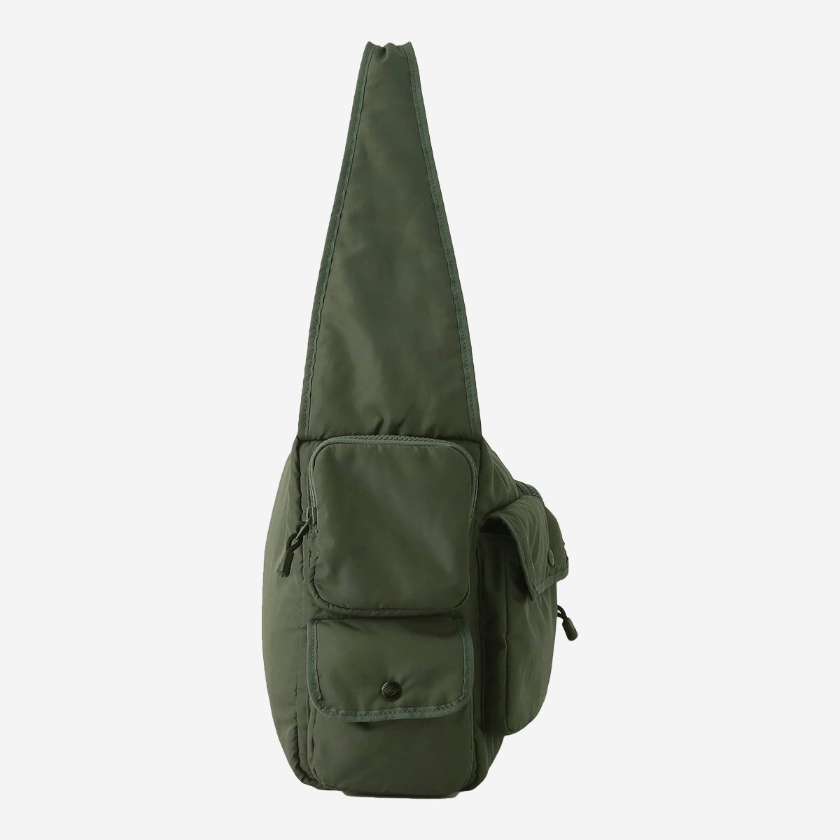 La Defense Taffeta Shoulder Bag - Olive