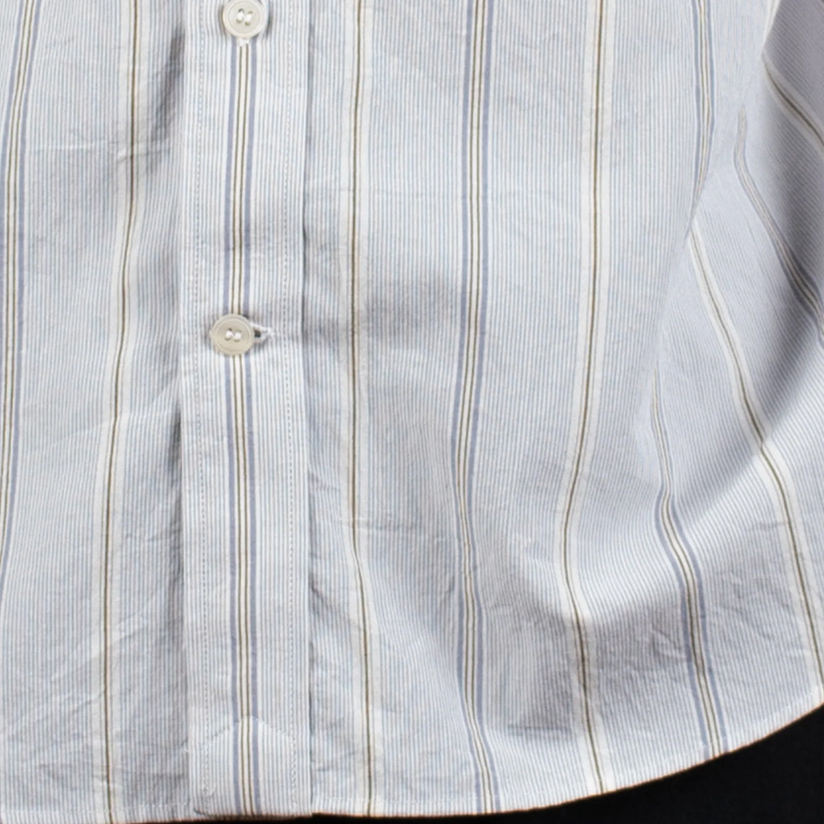 Baggy Organic Cotton Shirt - Thousand Stripe