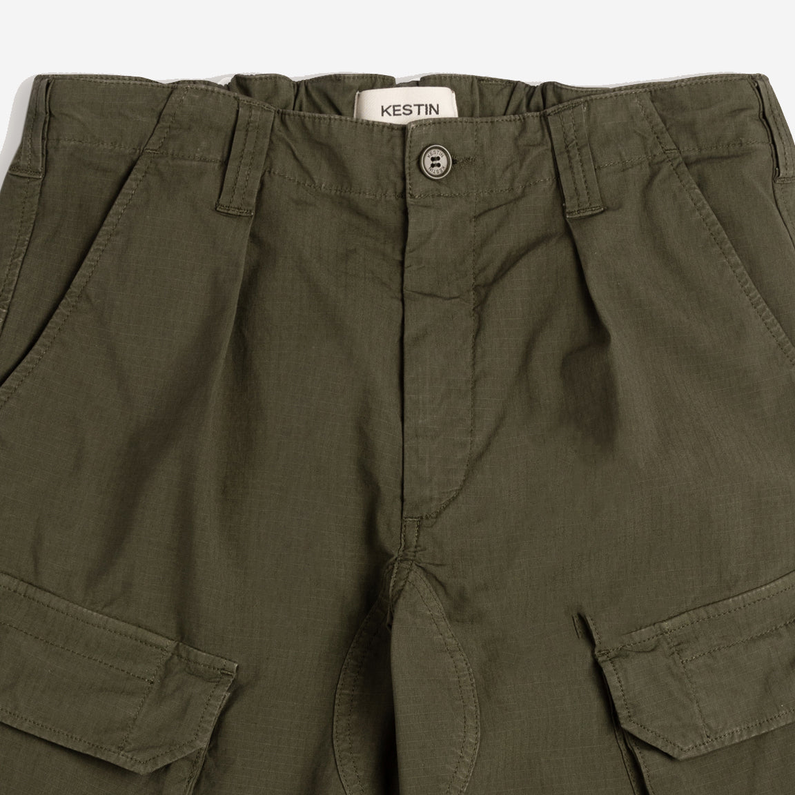 Luss Relaxed Ripstop Cargo Pant - Dark Olive