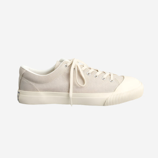 M-02 Canvas Military Low Sneakers - Beige