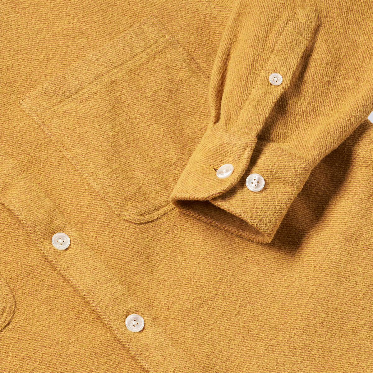 Moon Relaxed Fit Overshirt - Yellow