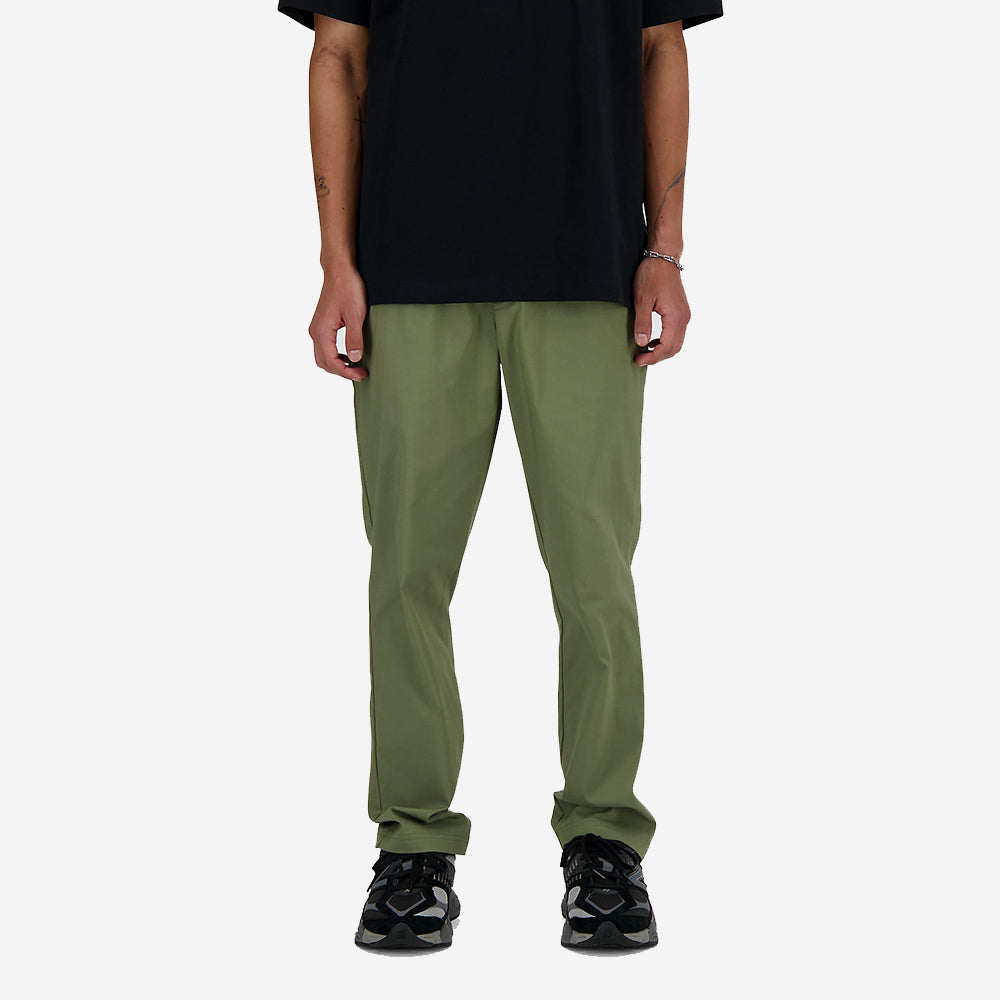 Twill Tapered Pant - Dark Olive