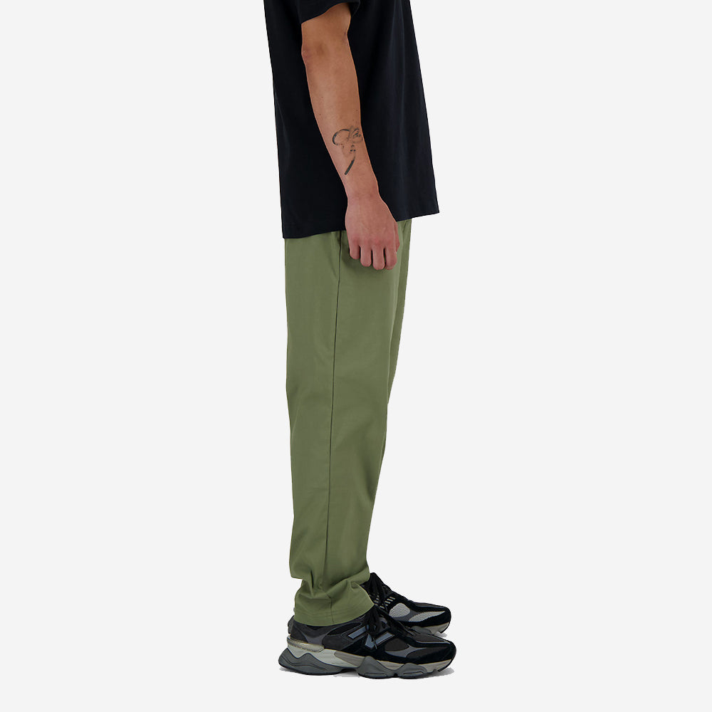 Twill Tapered Pant - Dark Olive