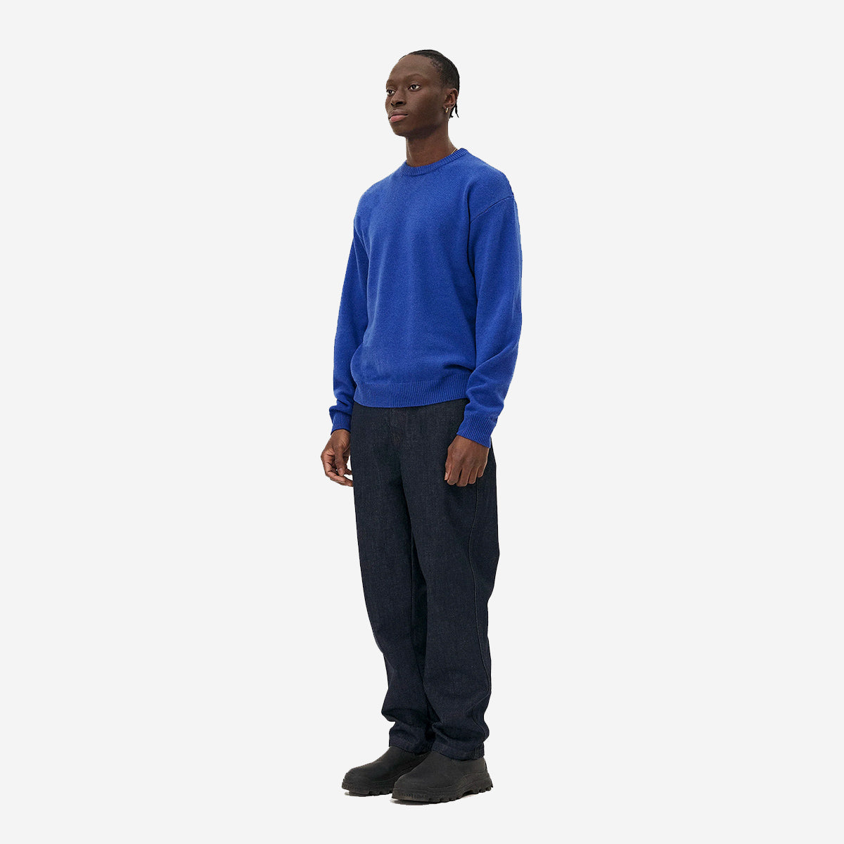 Malmo Merino Wool Sweater - Outremer Blue