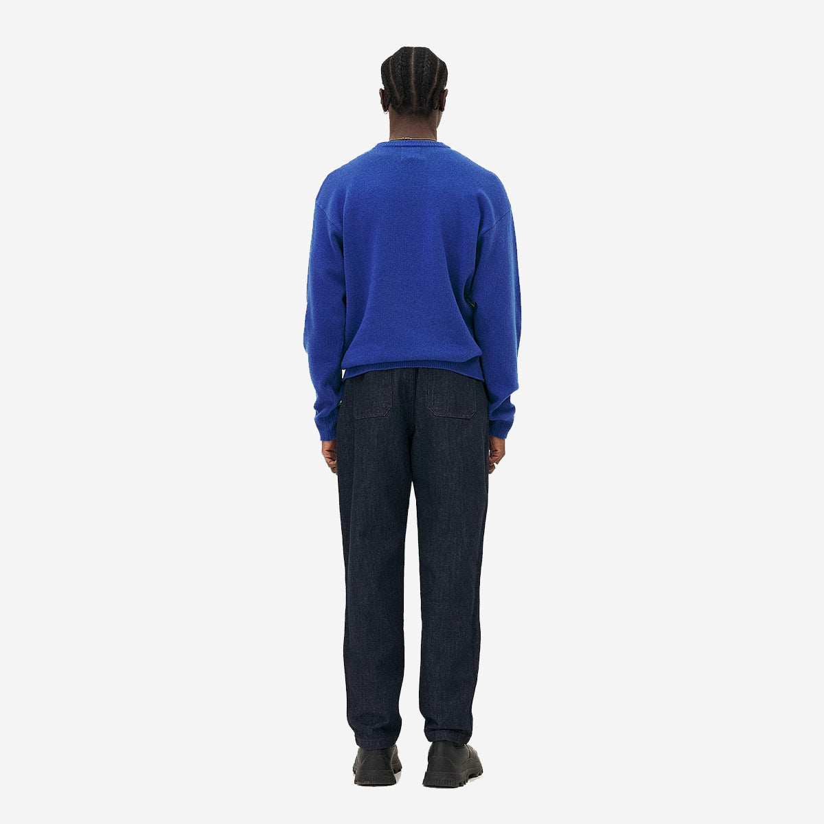 Malmo Merino Wool Sweater - Outremer Blue