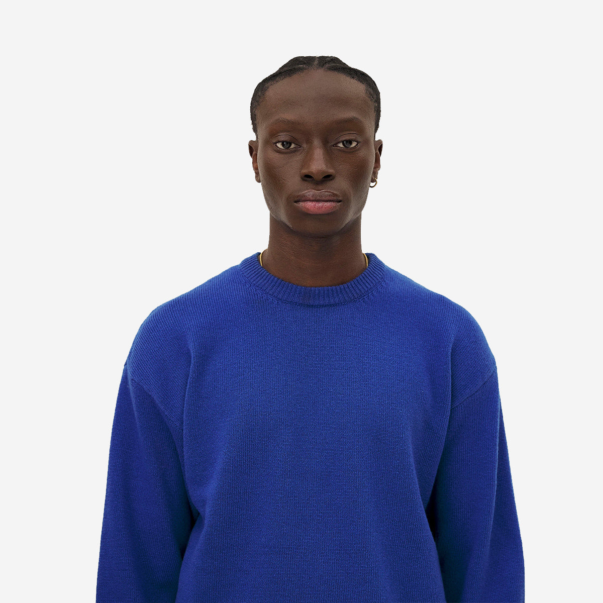 Malmo Merino Wool Sweater - Outremer Blue
