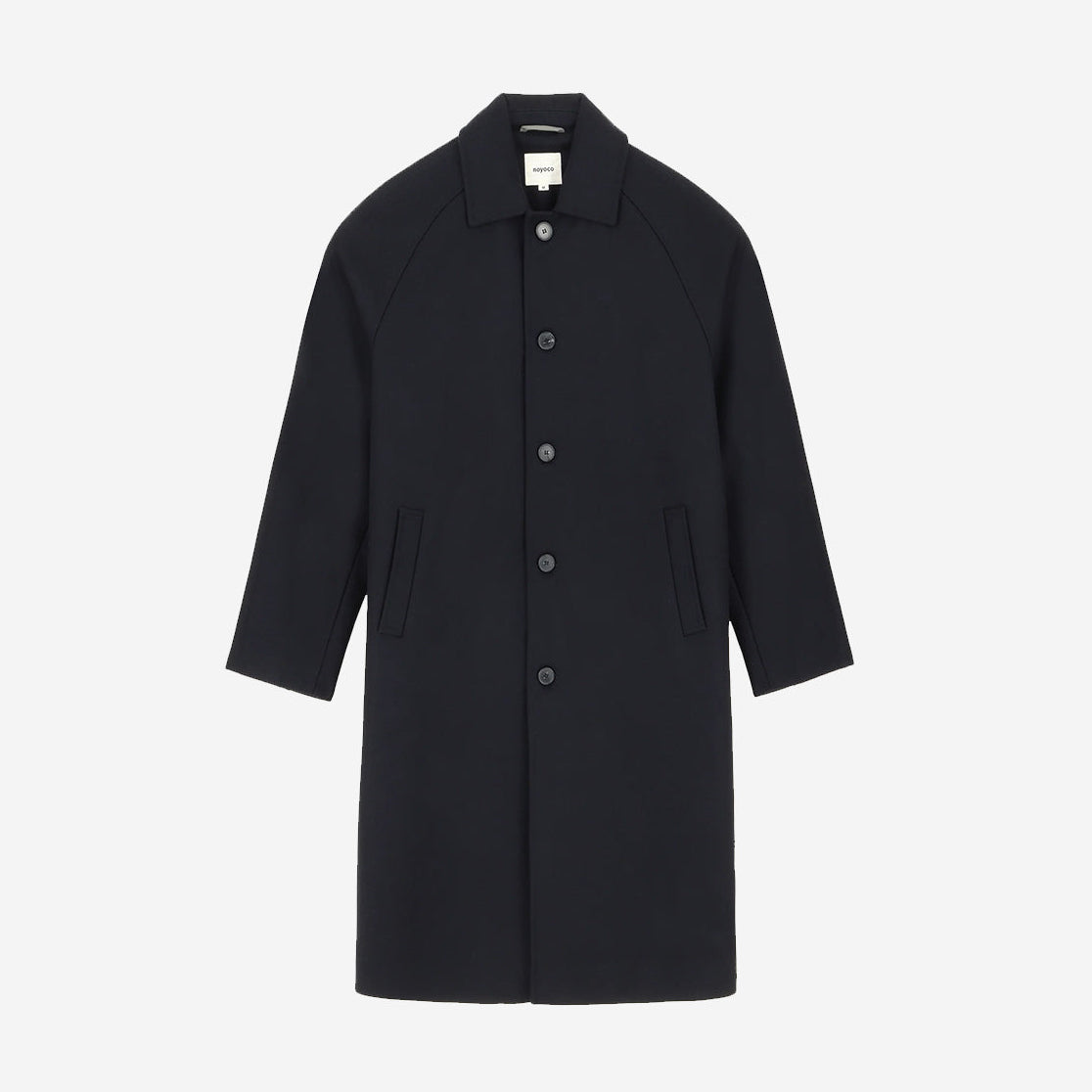 Mayfair Wool Mac Jacket - Midnight Blue
