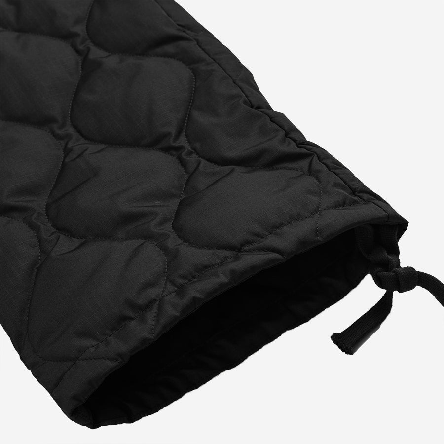 Military Easy Down Fatigue Pants - Black