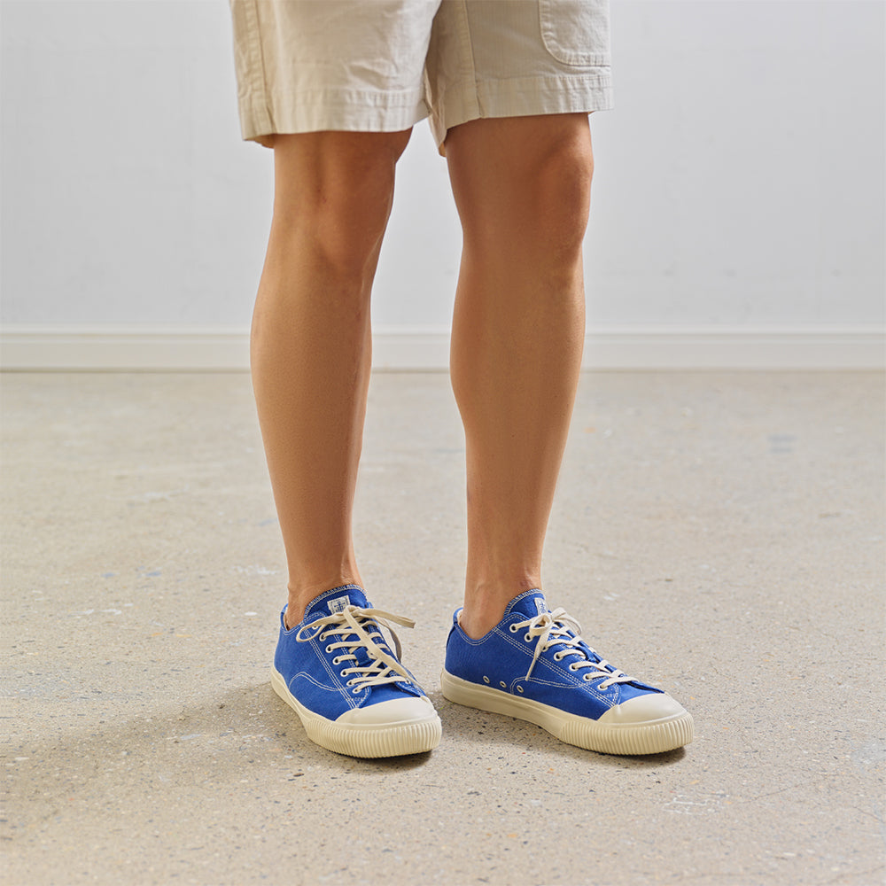 Military Standard Low Canvas Sneaker - Royal Blue