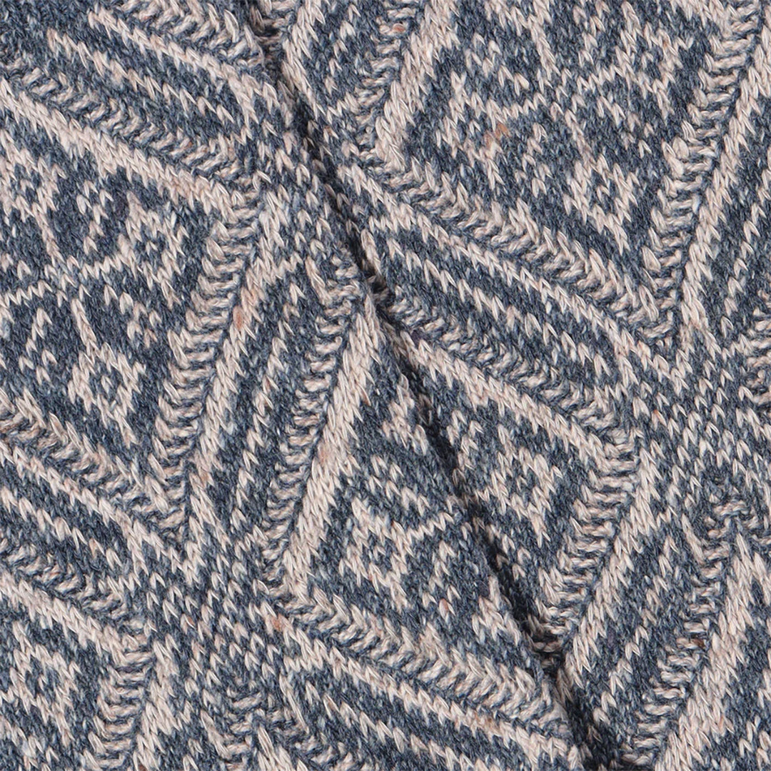 Mitten Snow Crew Socks - Navy