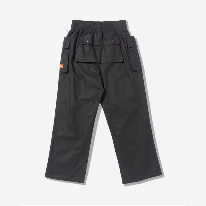 Monkey Loose Cargo Pants - Black Herringbone