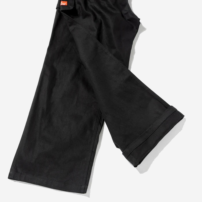 Monkey Loose Cargo Pants - Black Herringbone
