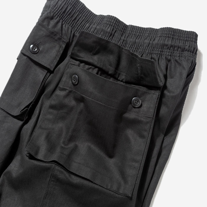 Monkey Loose Cargo Pants - Black Herringbone