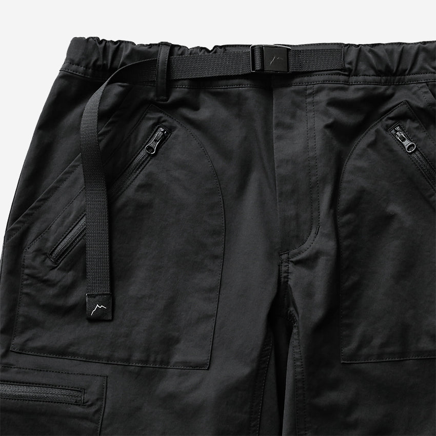 Mountain 7-Pocket Shorts - Black