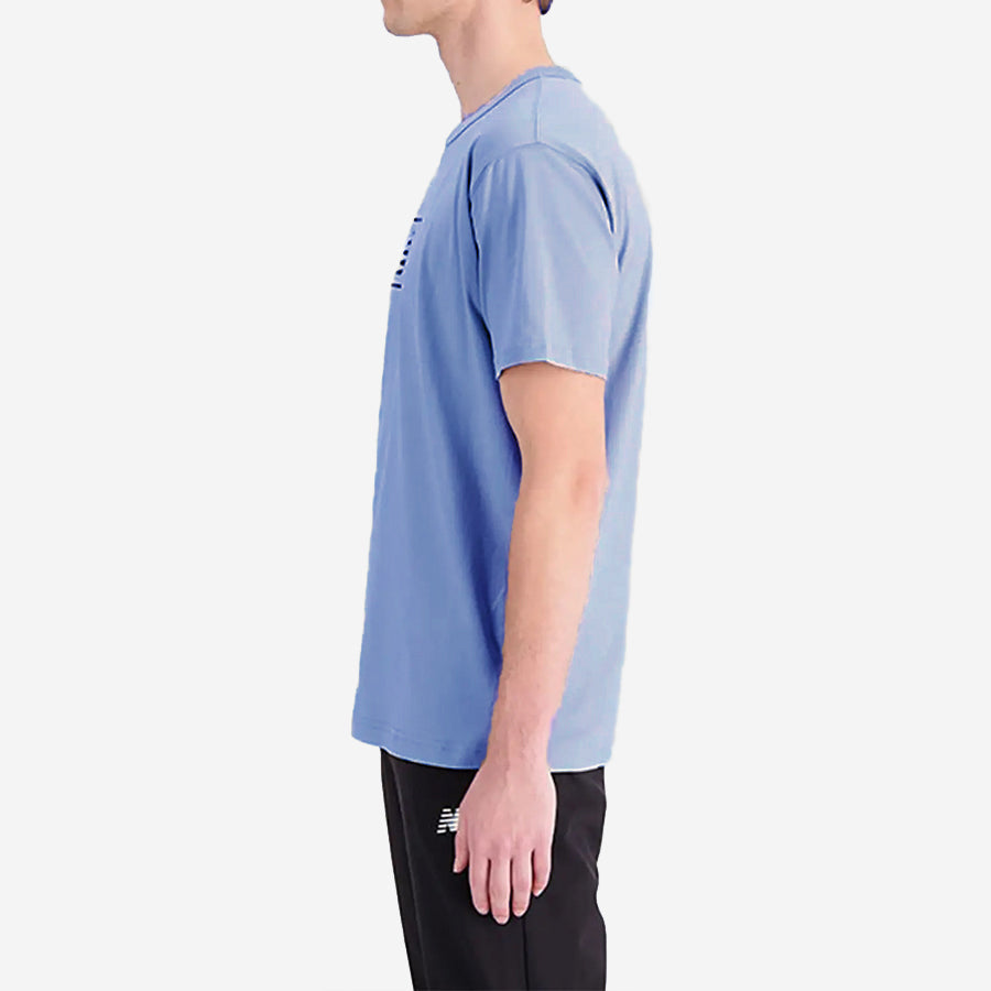 NB Essentials Logo T-Shirt - Mercury Blue