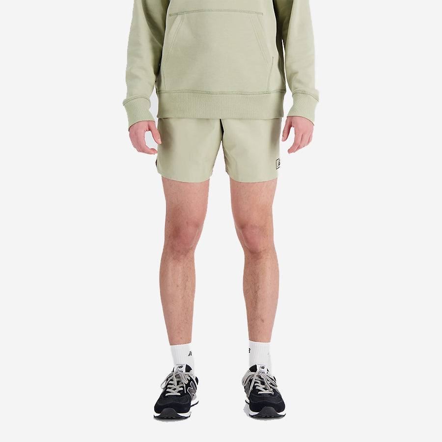 NB Essentials Woven Shorts - Fatigue Green