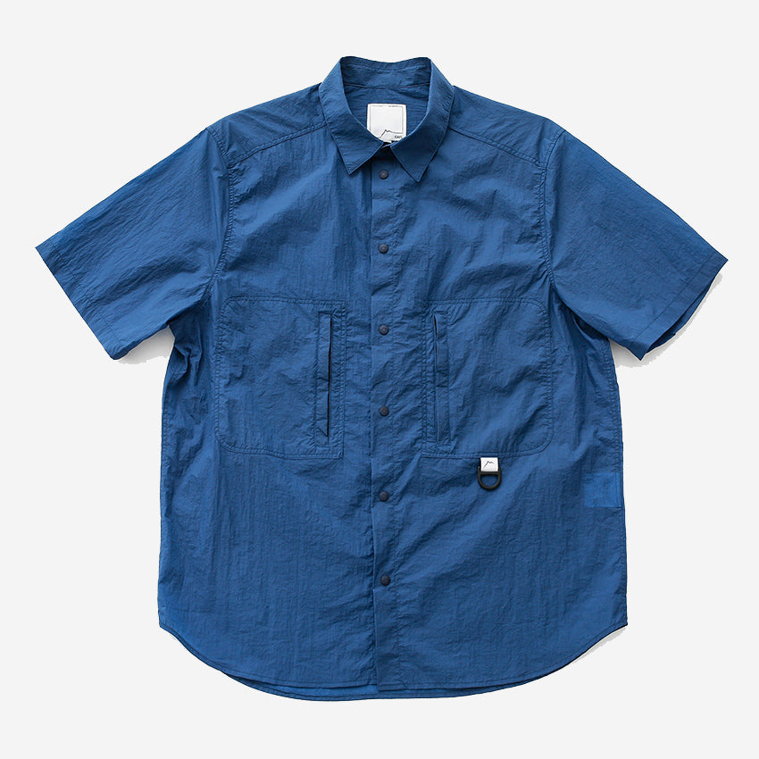 Nylon S/S Hiker Shirt - Blue
