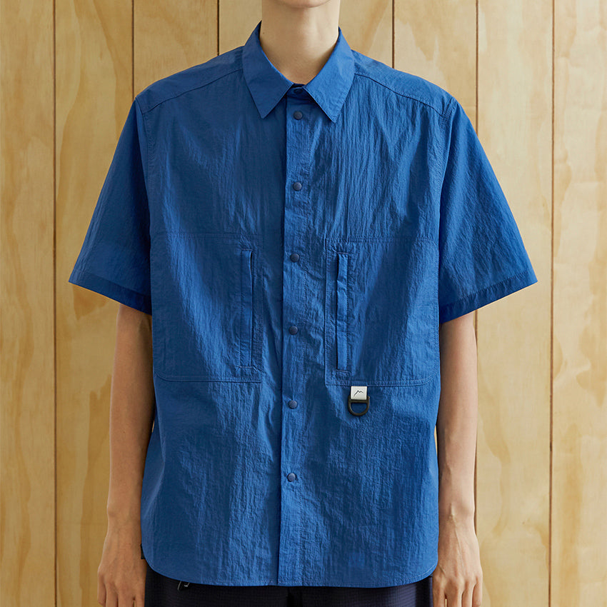 Nylon S/S Hiker Shirt - Blue