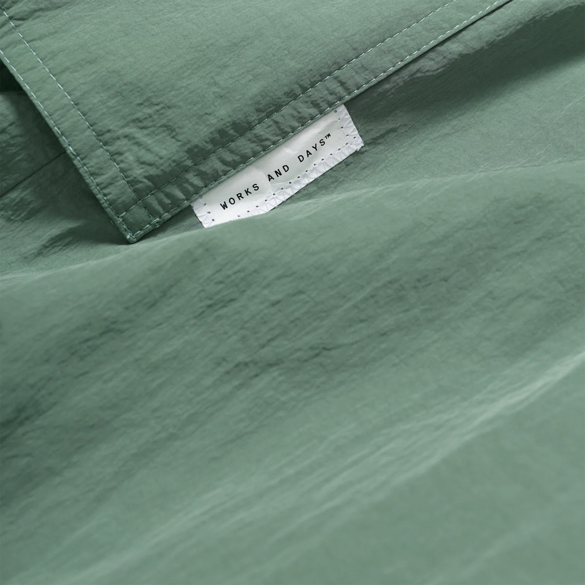 Nylon Training Zip Jacket - Aquamarine