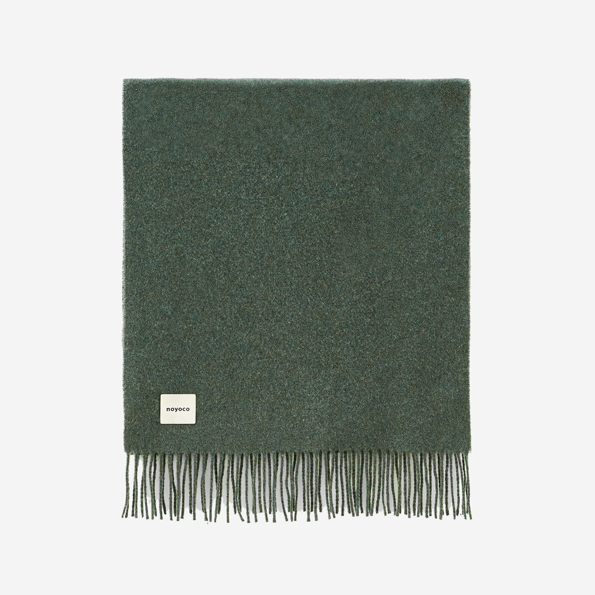 Odda Wool Cashmere Scarf - Green