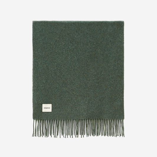 Odda Wool Cashmere Scarf - Green