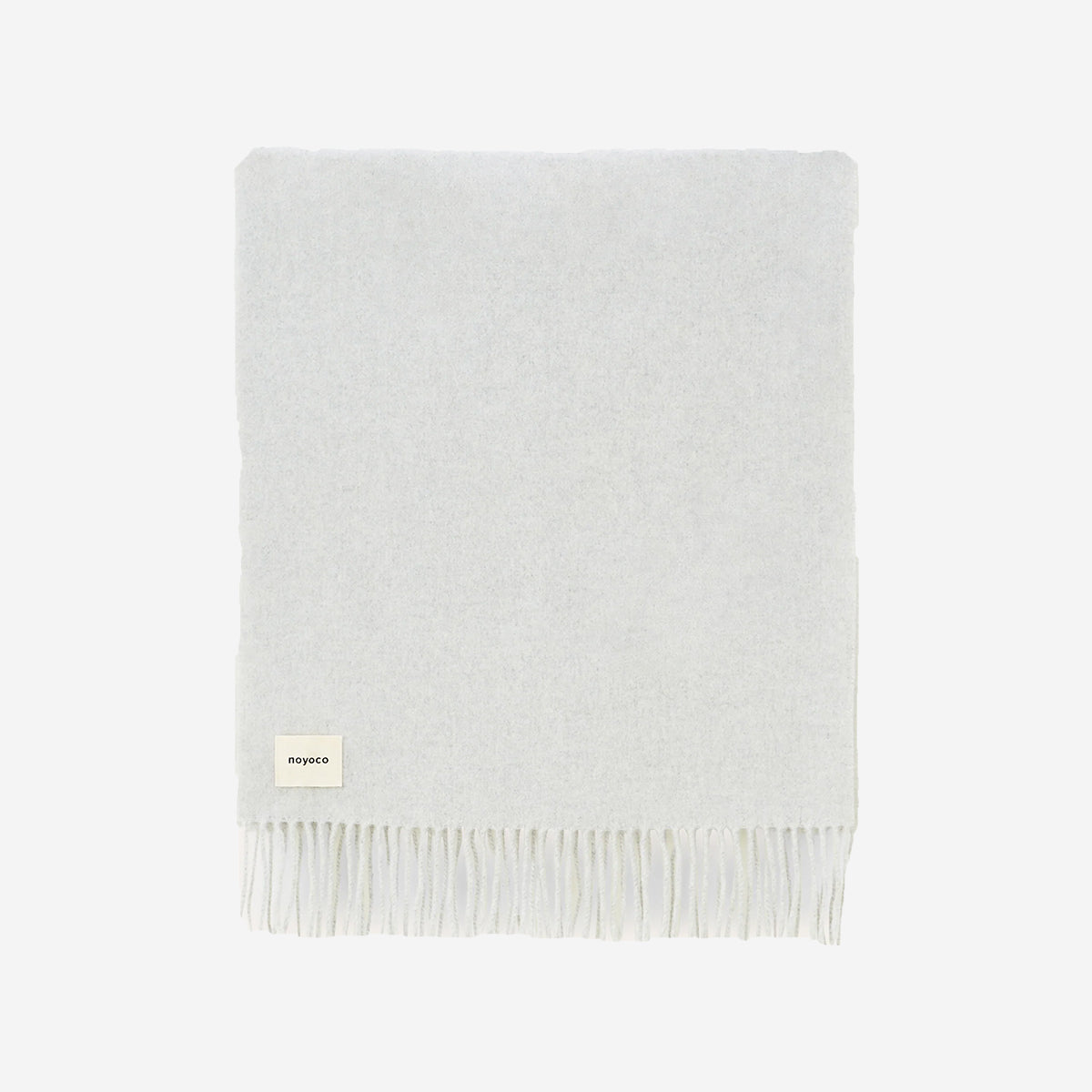 Odda Wool Cashmere Scarf - Light Grey