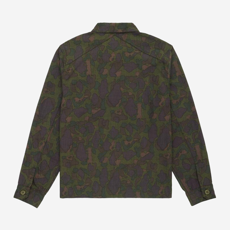 Officer Overshirt - Dark Frog Camo HBT