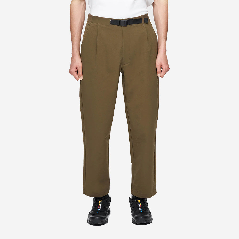 Goldwin - One Tuck Tapered Stretch Pants - Taupe Brown – Muddy George