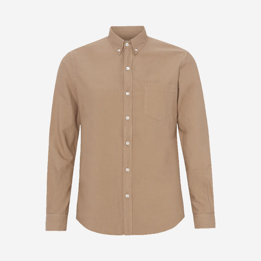 Colorful Standard - Organic Button-Down Oxford Shirt - Desert