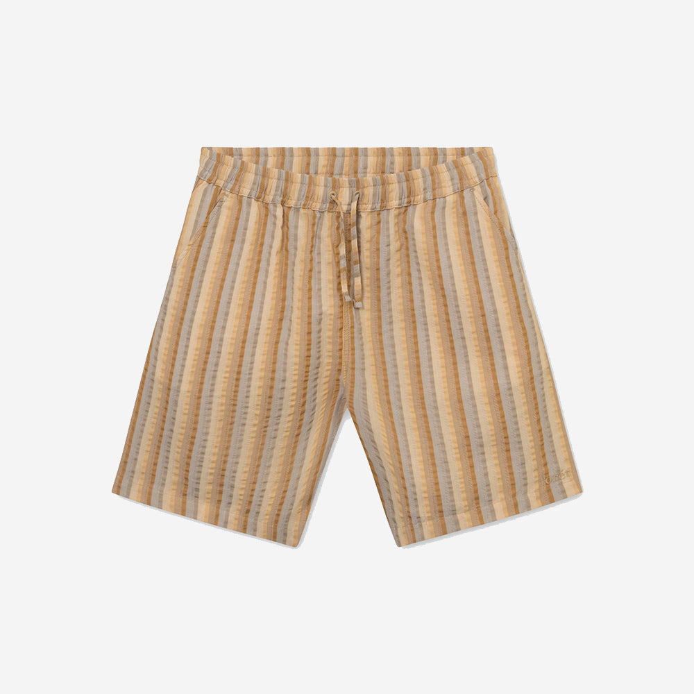 Otter Seersucker Easy Shorts - Rubber Stripe