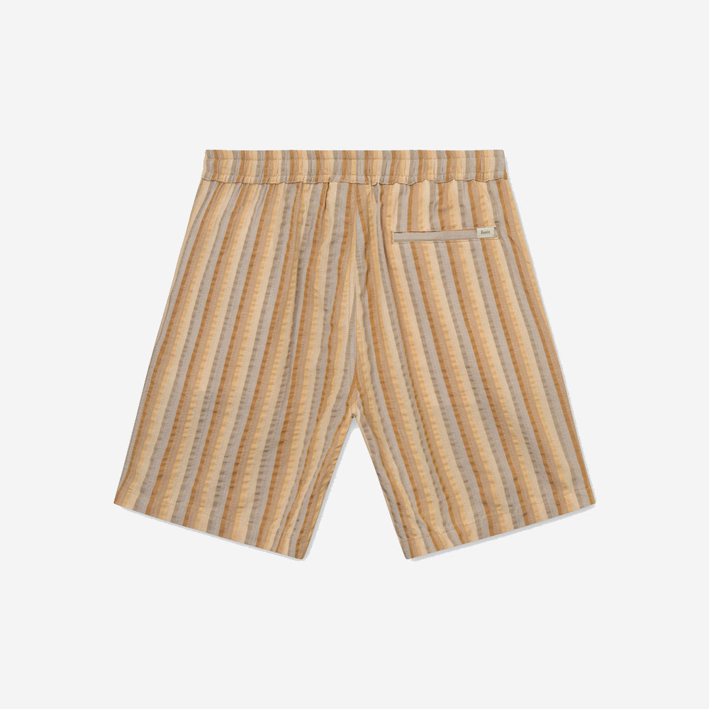 Otter Seersucker Easy Shorts - Rubber Stripe