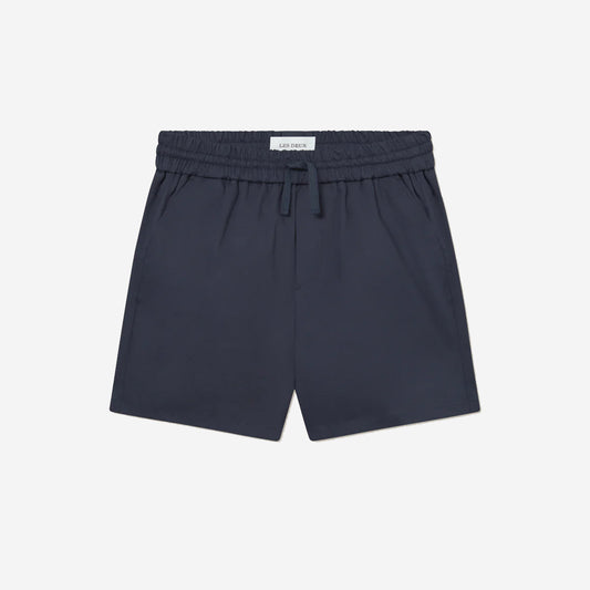 Otto Cotton Easy Shorts - Dark Navy