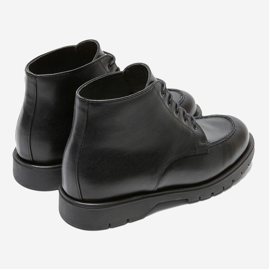 Oxal KP Leather Ankle Boots - Black