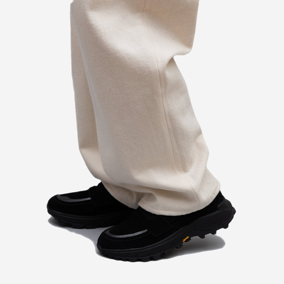 DISH Trekking Moc Loafers - Black