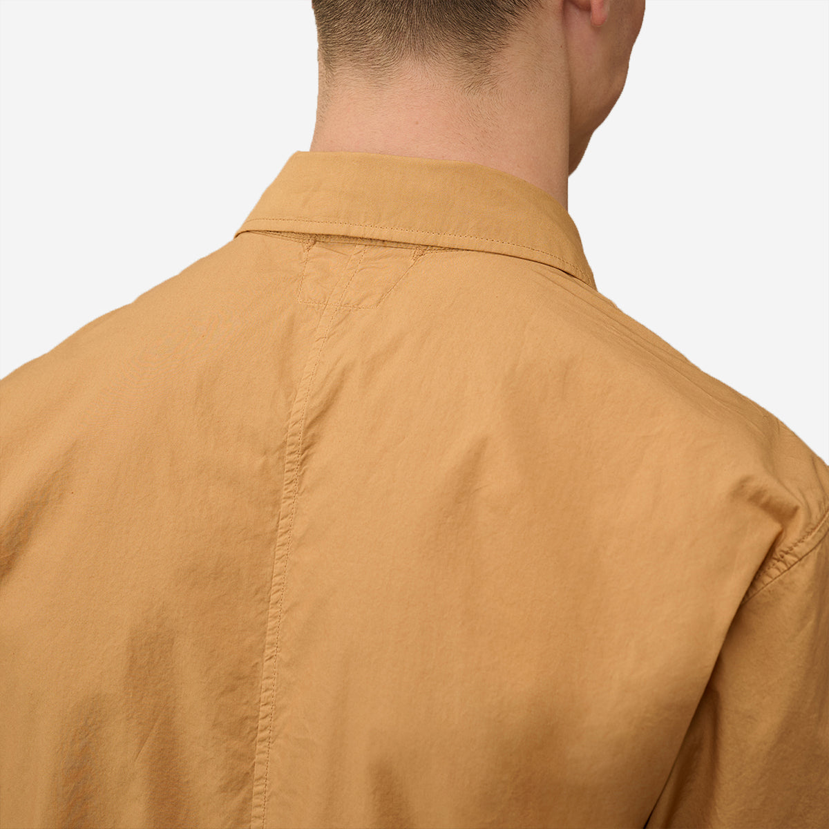 Popeline Pocket S/S Shirt - Pastry Shell Peach